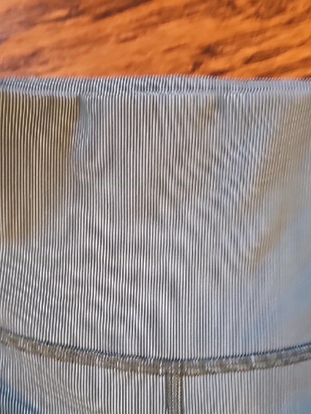 lululemon athletica Base Pace High-Rise Ribbed Leggings Tights in Teal Green - Picture 4 of 11